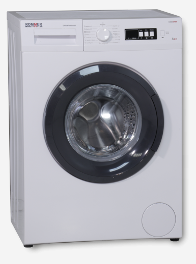 lavadora ROMMER   6 kg 1000 RPM D Blanco